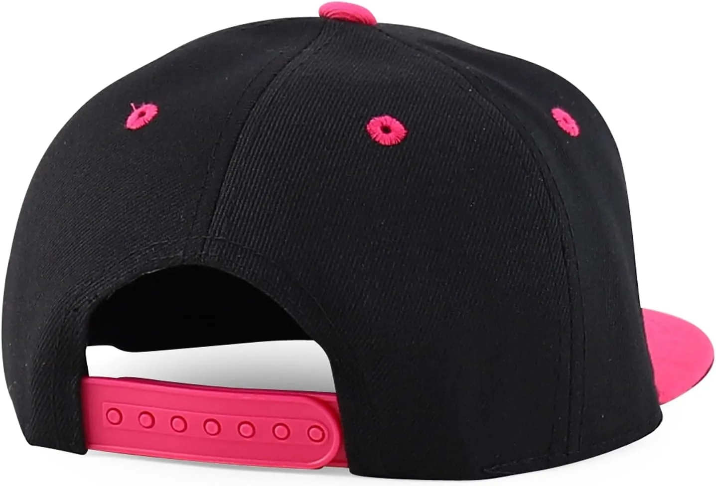 Trendy Apparel Shop Infant to Youth Plain Structured Flatbill Snapback Cap