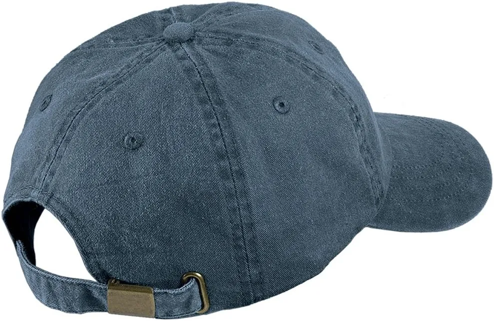 Trendy Apparel Shop Turtle Embroidered Pigment Dyed Washed Cotton Baseball Cap