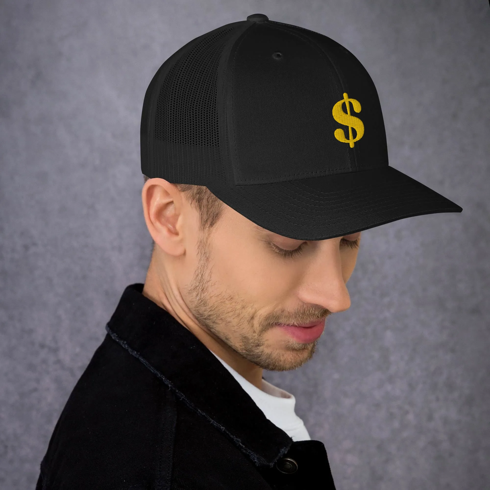 Trucker Cap Men (Dollar Trucker Cap - Model 007)