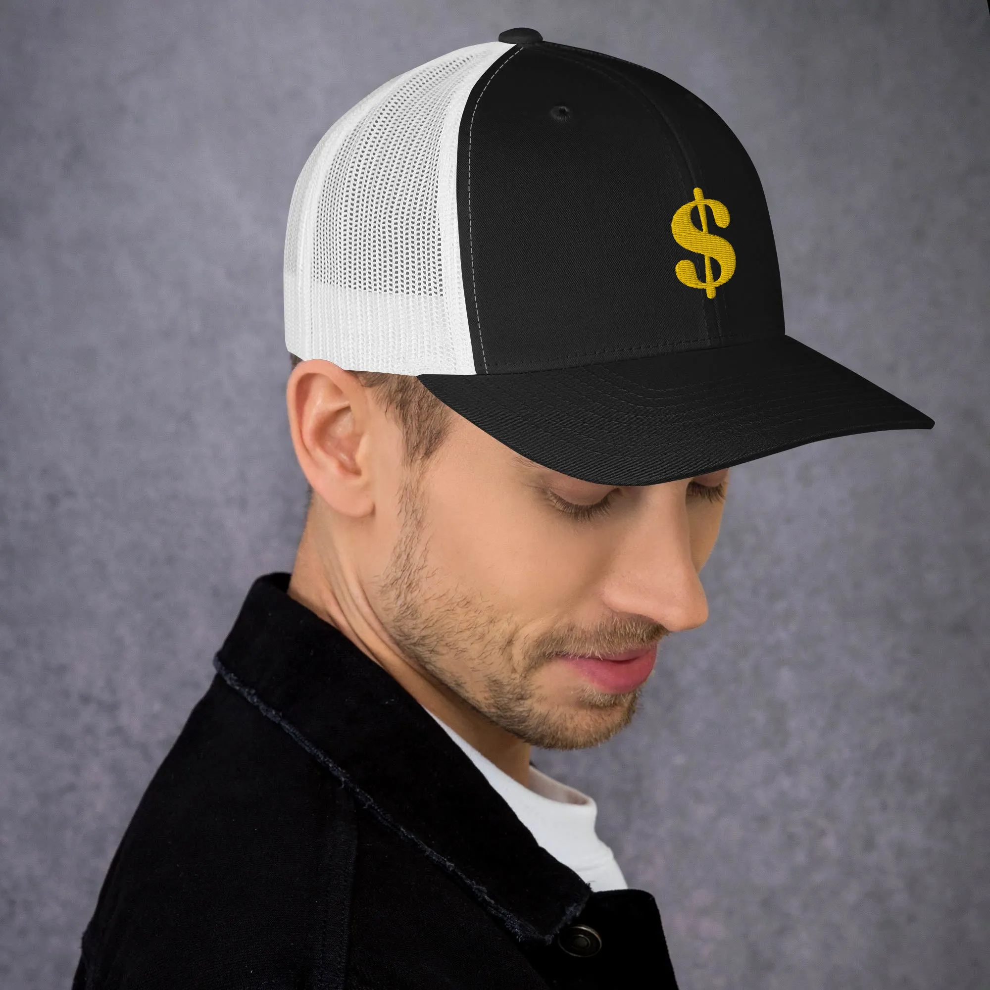 Trucker Cap Men (Dollar Trucker Cap - Model 007)