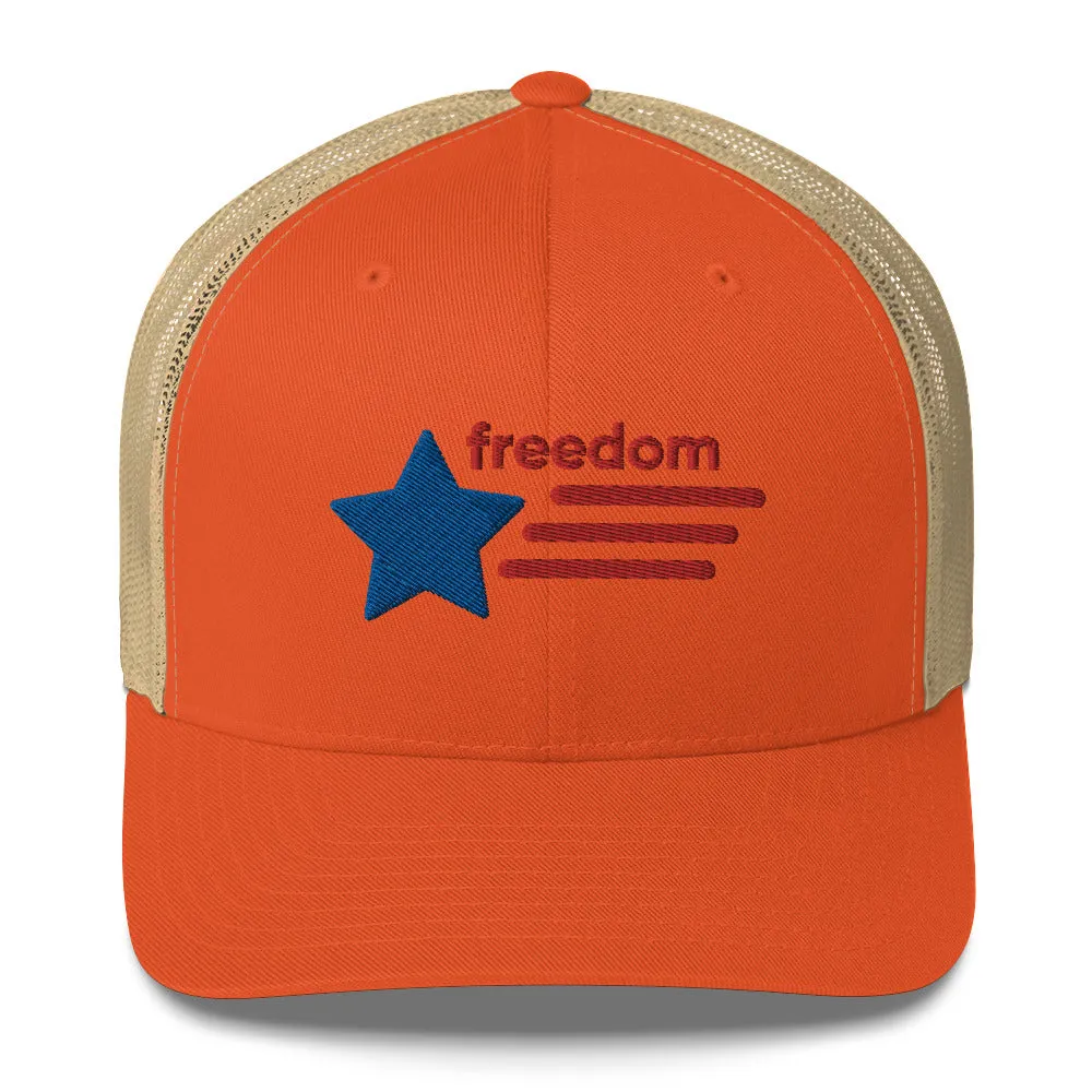 Trucker Cap Men (Freedom Trucker Cap - Model 0014)