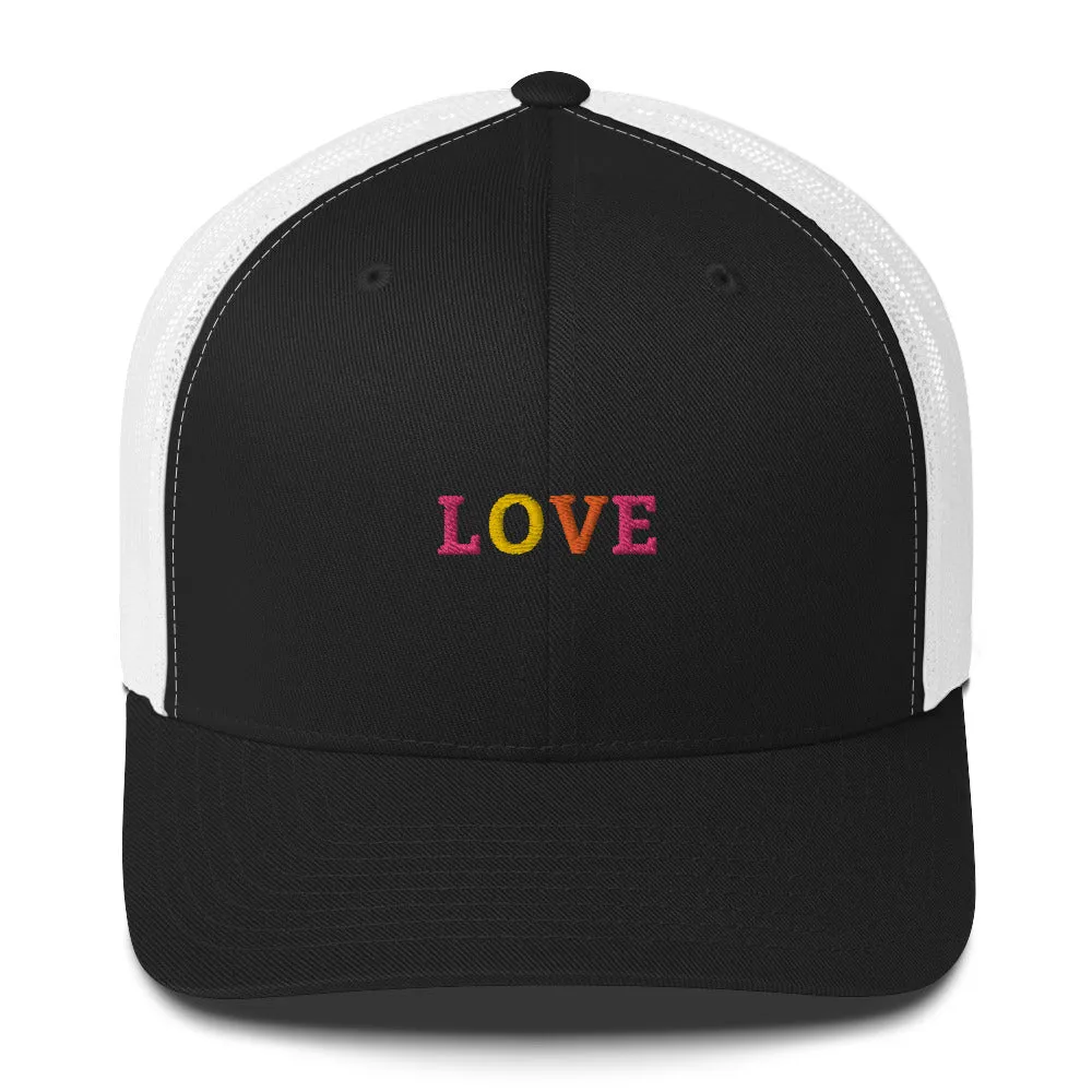 Trucker Cap Women (Love Trucker Cap - Model 0011)
