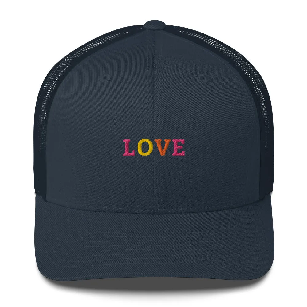 Trucker Cap Women (Love Trucker Cap - Model 0011)