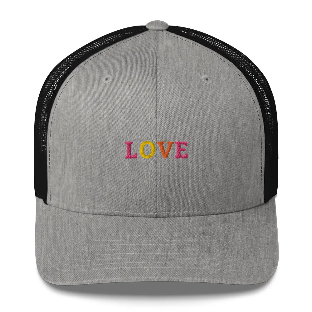 Trucker Cap Women (Love Trucker Cap - Model 0011)