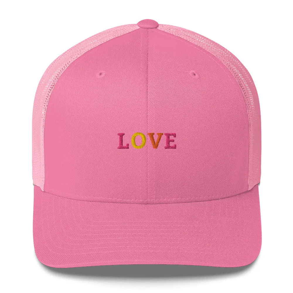 Trucker Cap Women (Love Trucker Cap - Model 0011)