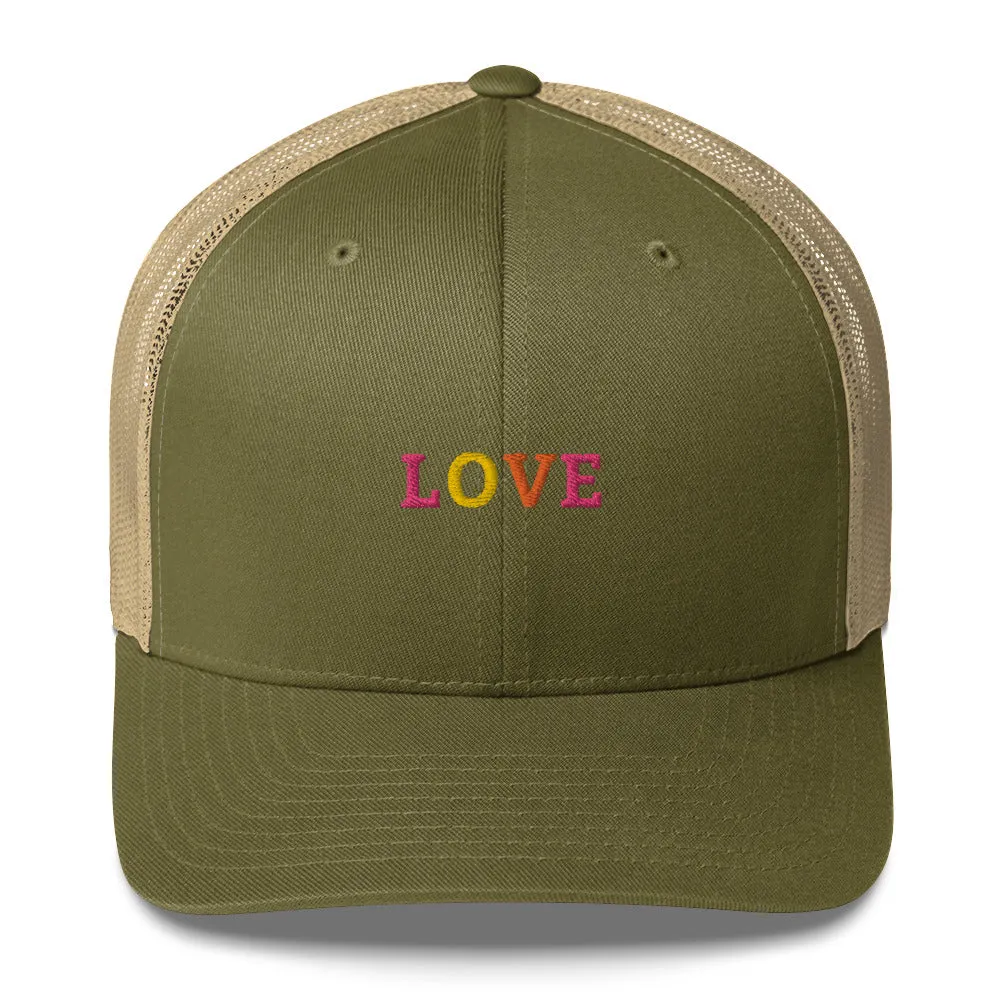 Trucker Cap Women (Love Trucker Cap - Model 0011)