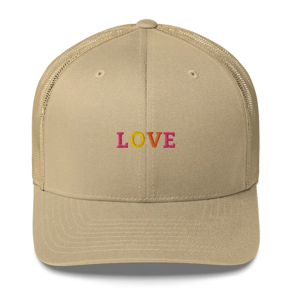 Trucker Cap Women (Love Trucker Cap - Model 0011)