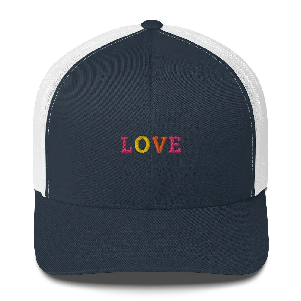 Trucker Cap Women (Love Trucker Cap - Model 0011)