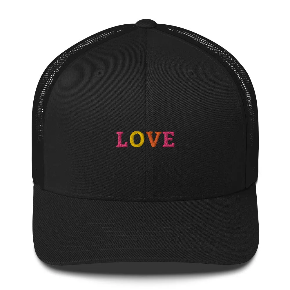 Trucker Cap Women (Love Trucker Cap - Model 0011)