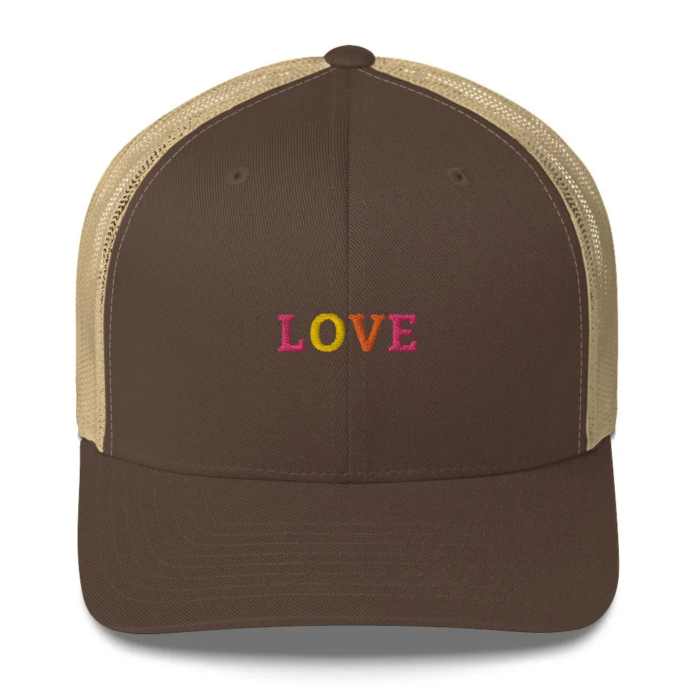 Trucker Cap Women (Love Trucker Cap - Model 0011)