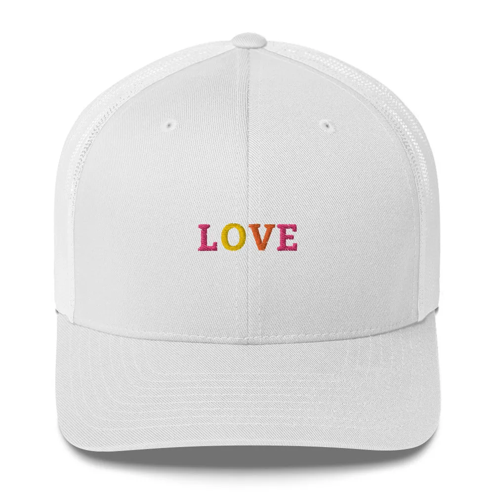 Trucker Cap Women (Love Trucker Cap - Model 0011)