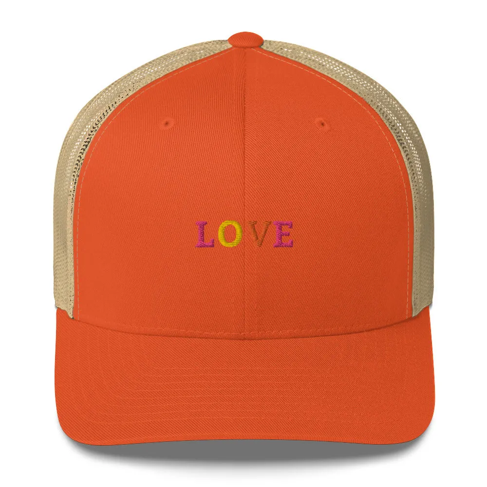Trucker Cap Women (Love Trucker Cap - Model 0011)