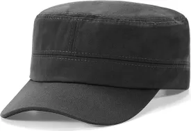 Unisex Cadet Army Cap Flat Top Cap Twill Military Corps Hat for Women Men