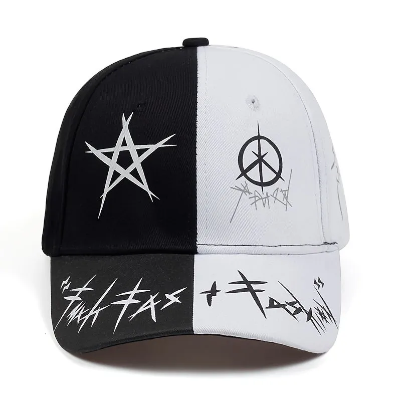 Urban Edge Printed Baseball Cap - Fushia