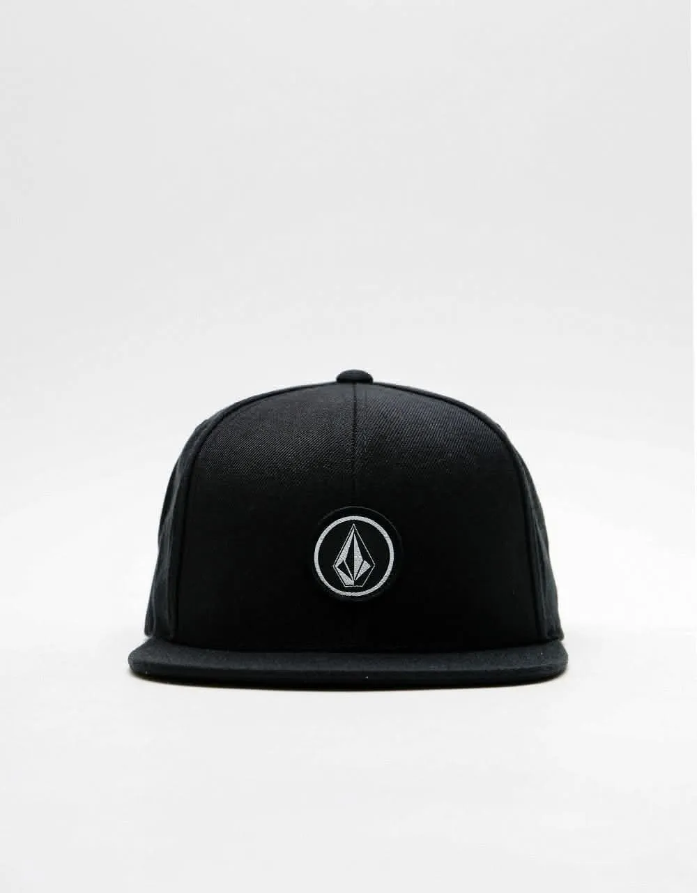 Volcom Quarter Twill Snapback Cap - Black