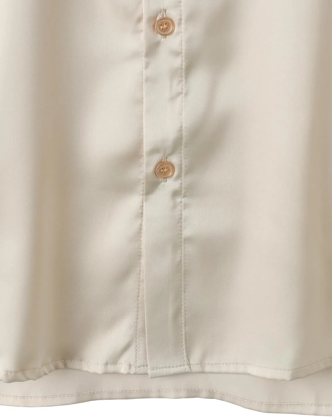 ZEROYAA Men's Hipster Shiny Silk Satin Shirt Regular Fit Short Sleeve Casual Button Down Dress Shirts for Summer Party